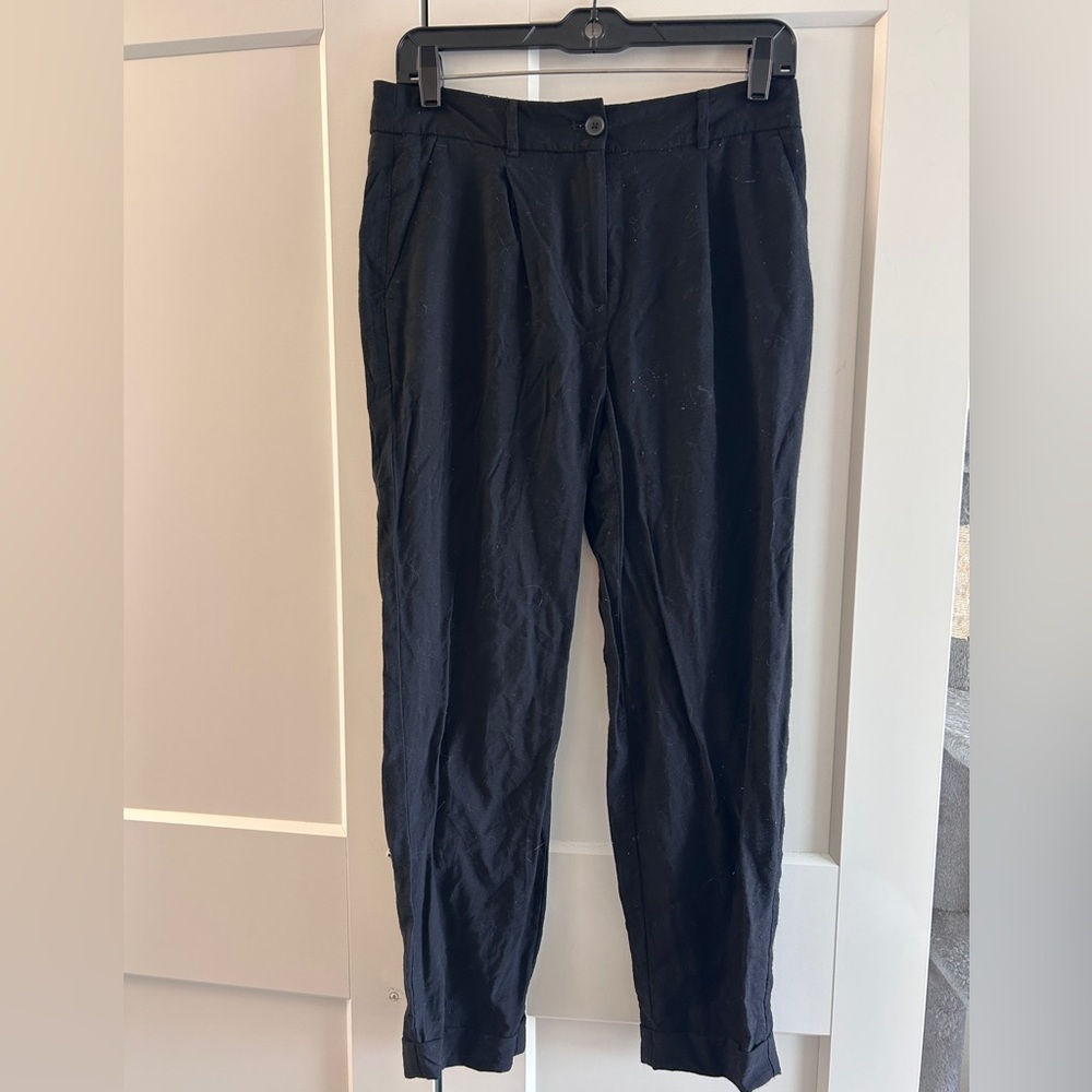 LOFT Women’s Black Skinny Ankle Work Pants size small